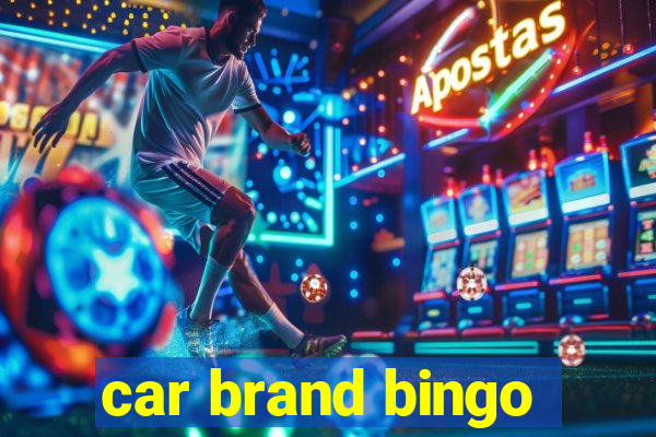 car brand bingo