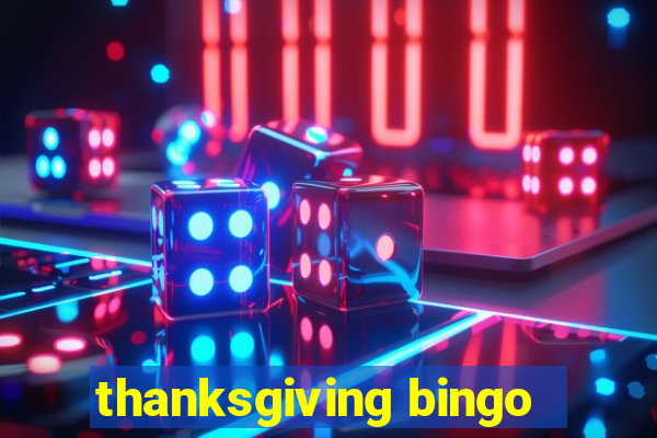 thanksgiving bingo