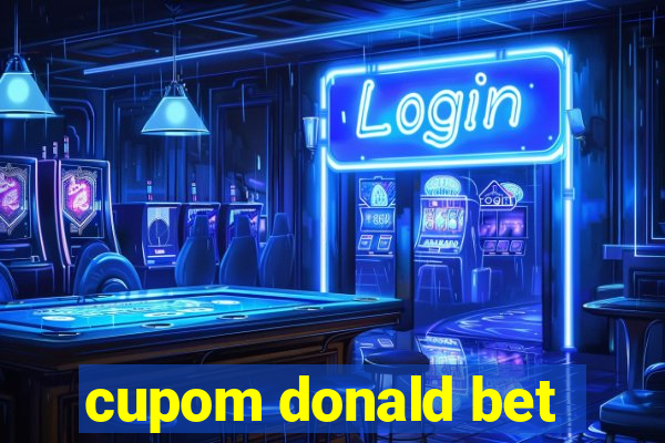 cupom donald bet