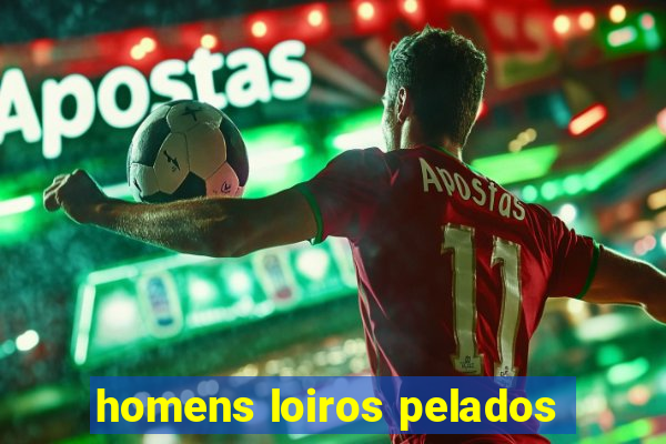 homens loiros pelados