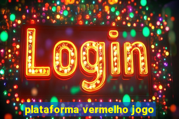 plataforma vermelho jogo